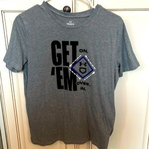 Boys Under Armour baseball t-shirt
